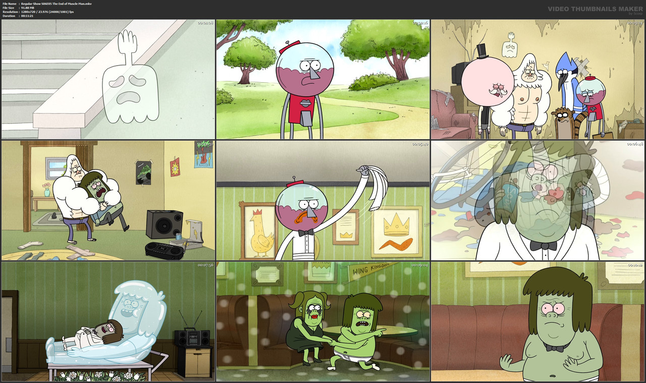 Regular Show S06E05 The End of Muscle Man.mkv