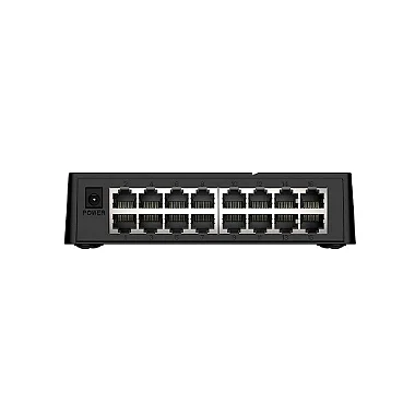 Switch Intelbras S1116F com 16 portas frontais