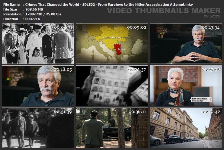 Crimes That Changed the World - S01E02 - From Sarajevo to the Hitler Assassination Attempt.mkv