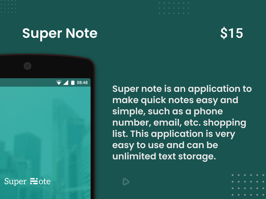 Bundle 4 Android Apps ( My Dictionary, Super Note, Explore, Simple Weather ) - 7