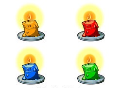 4 candele dans Racconti e storielle quattro-candele
