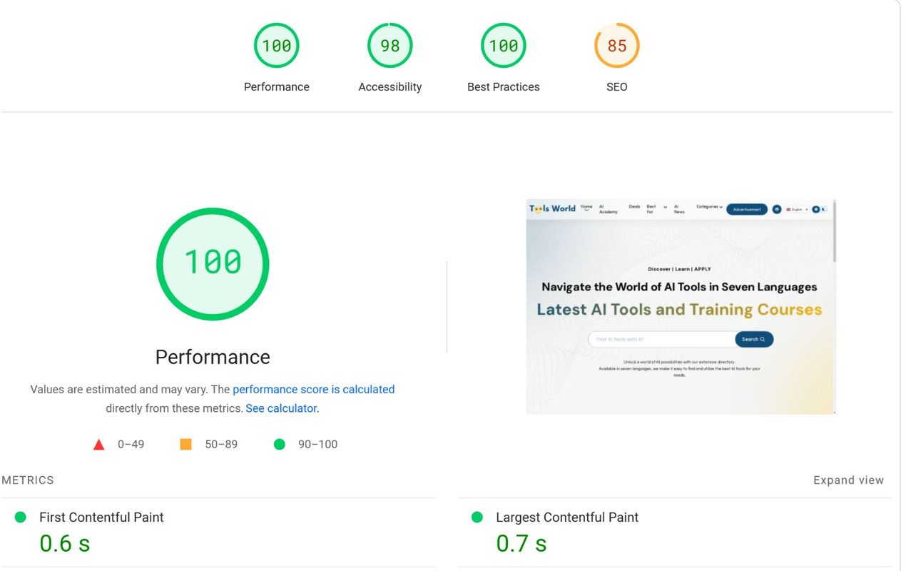 Website Speed Optimization