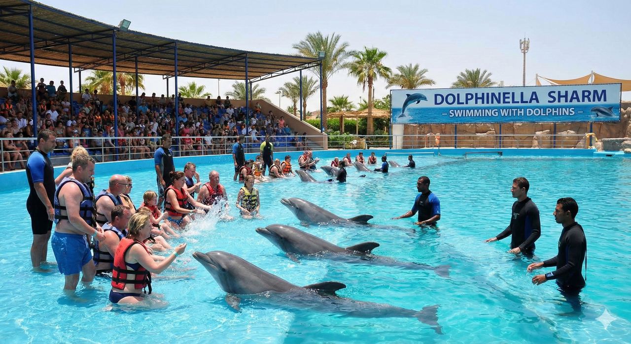 Swimming with Dolphins Sharm El Sheikh