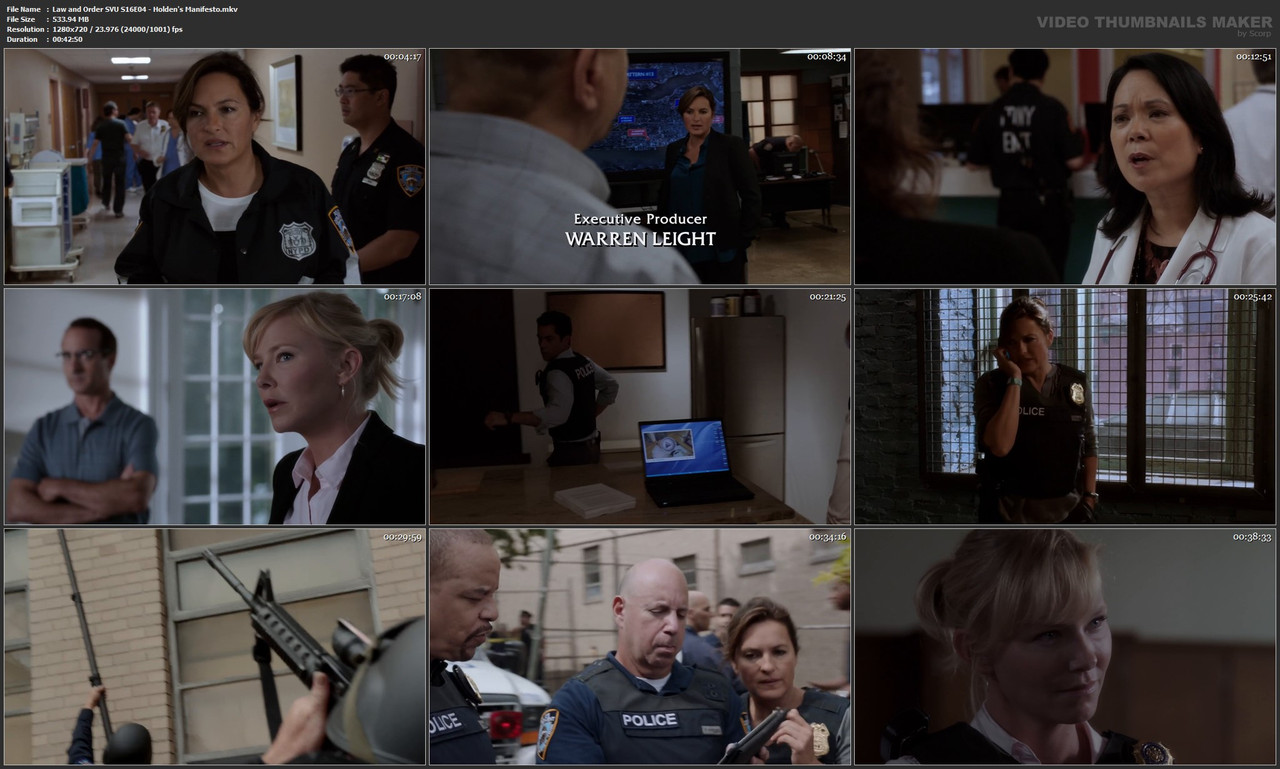 Law and Order SVU S16E04 - Holden's Manifesto.mkv