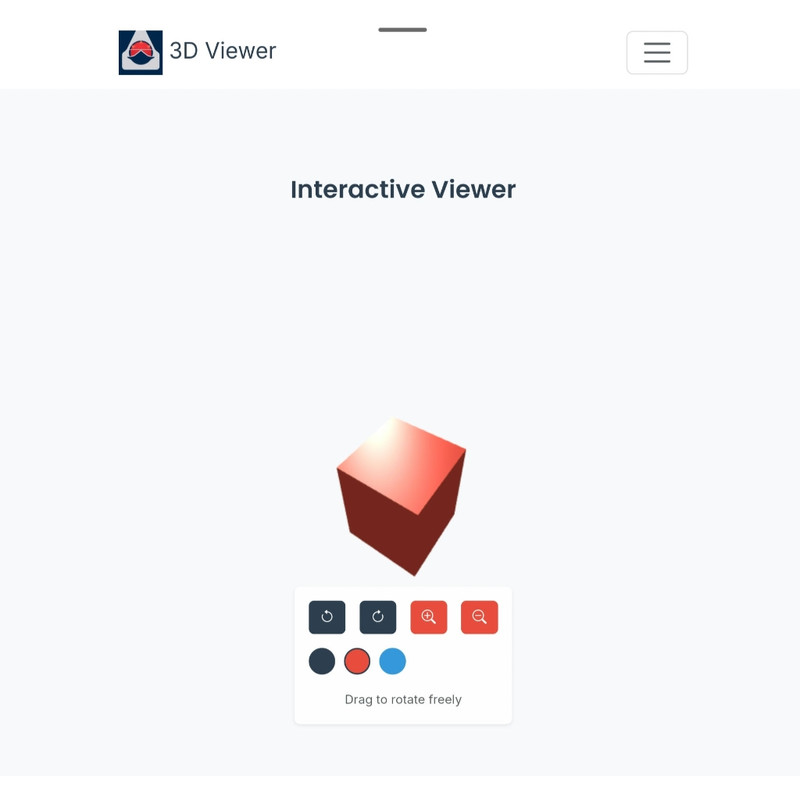 3D Product Viewer