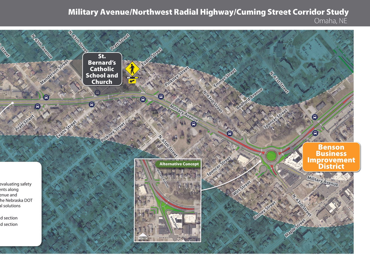 01 OPW54487 RECOMMENDED CORRIDOR DESIGN Start of Project 63rd Street 06 WEB 1