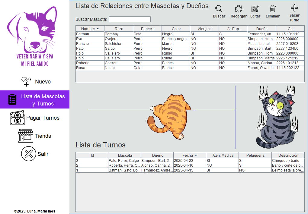 2 Lista Mascotas