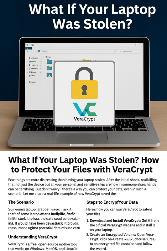 VeraCrypt حماية الملفات عند سرقة اللاب توب