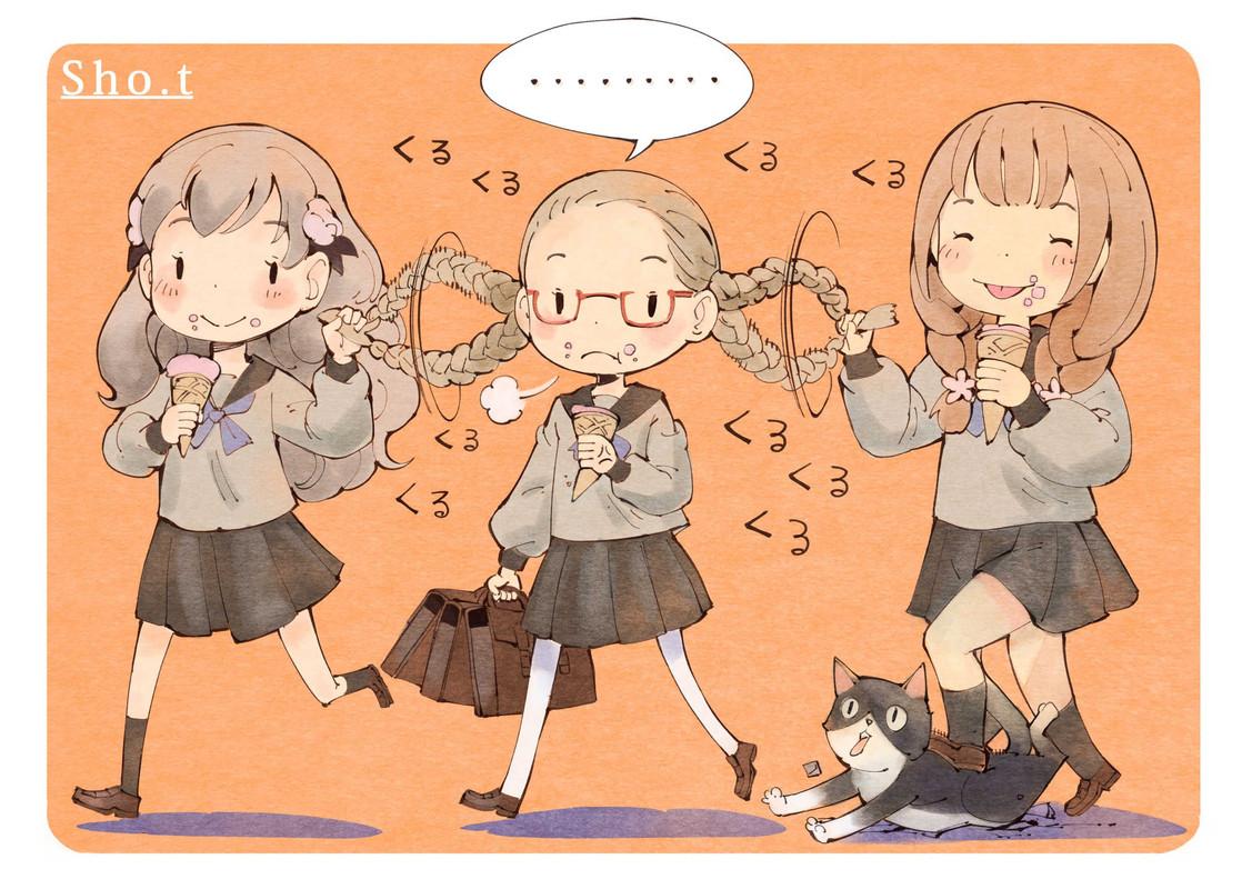 fuyusaka-iori-kisaragi-tomi-sawatari-miwako-and-shippou-juusan-kihei-bouei-ken-drawn-by-sho-t-30a