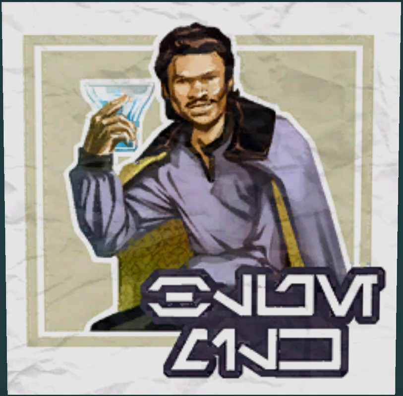 Lando Blue Milk Poster
