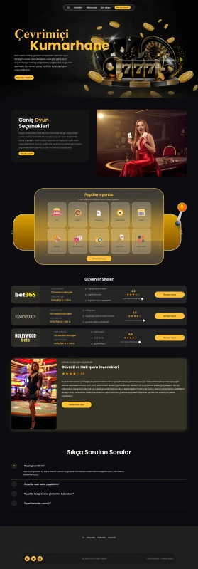 لندینگ پیج رویال / ترکی زبان