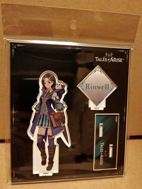 OFFICIAL TALES OF ARISE ACRYLIC STAND FIGURES SELECT FROM 6 - NEW