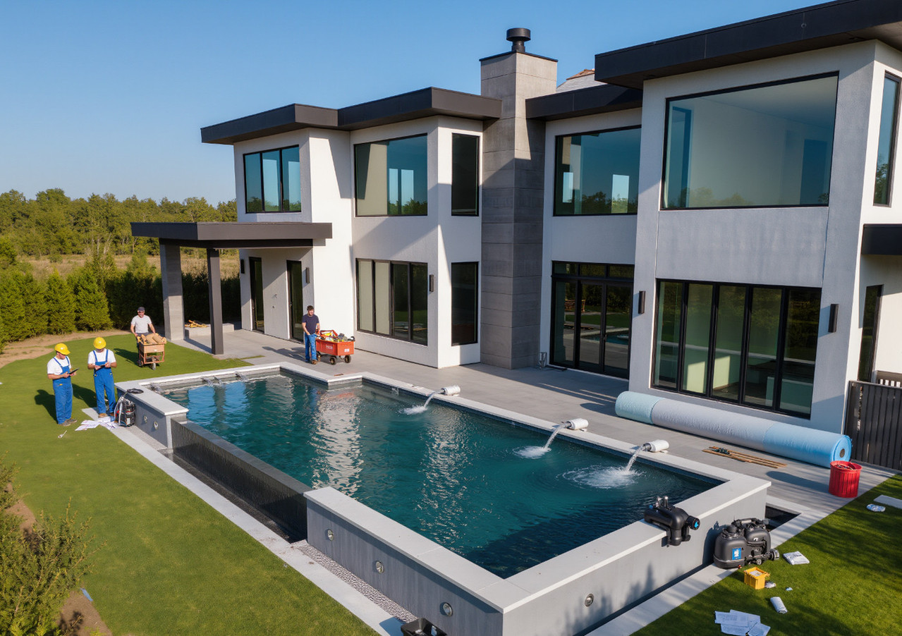 Цена бассейна под ключ в Краснодаре — структура сметы и методы экономии