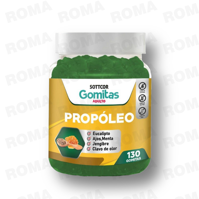 GOMITAS PROPÓLEO 130 SOTTCORLABS
