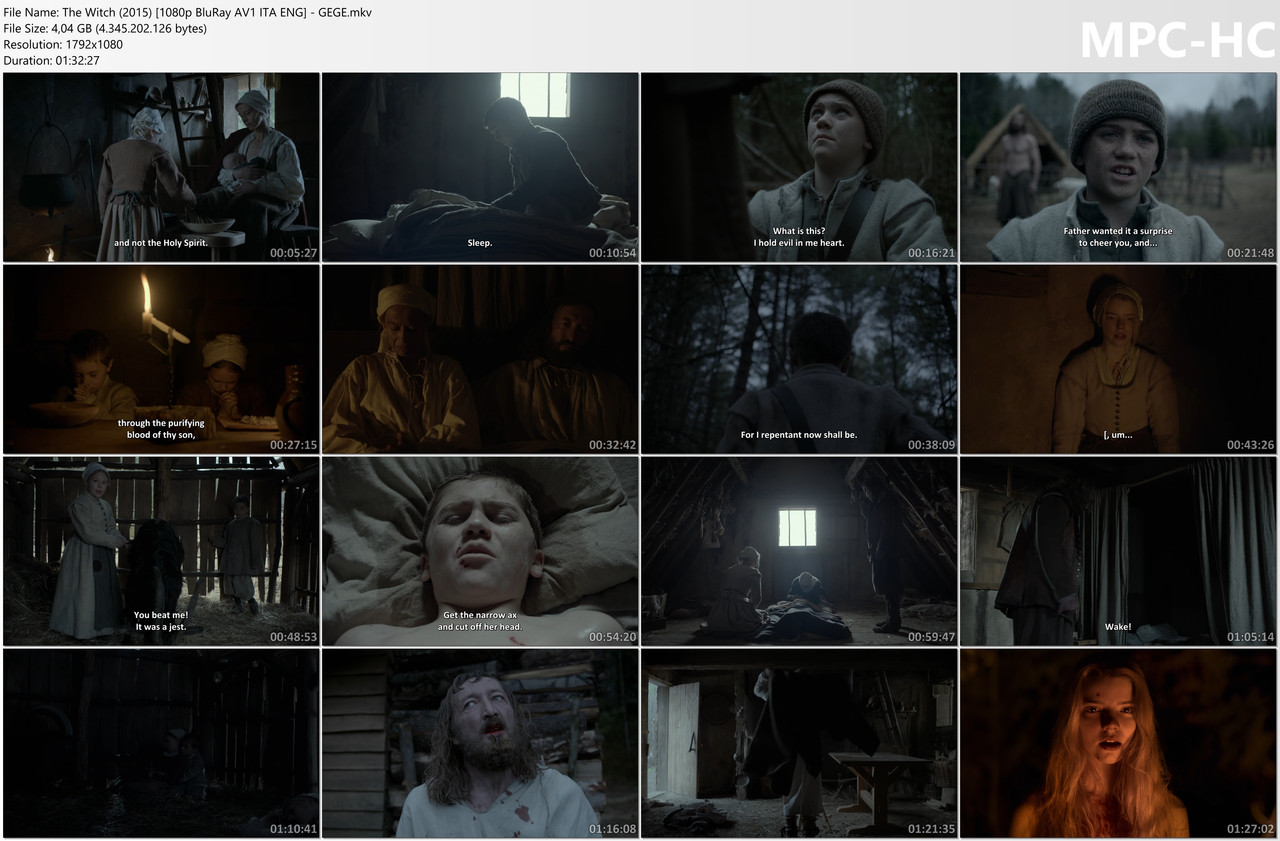 The Witch (2015) 1080p Blu Ray AV1 ITA ENG GEGE mkv thumbs