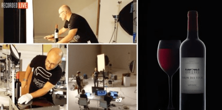 Wine Bottle Product Lighting with Karl Taylor