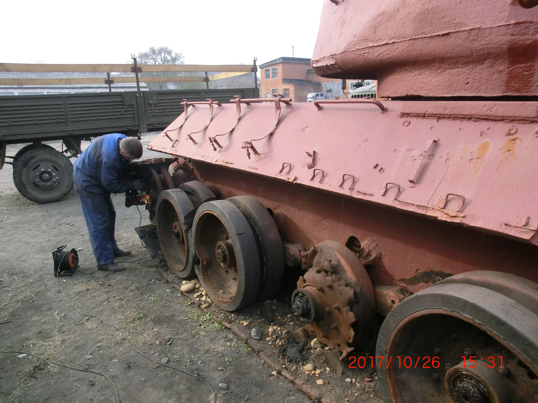 18 Демонтаж ведущего колеса