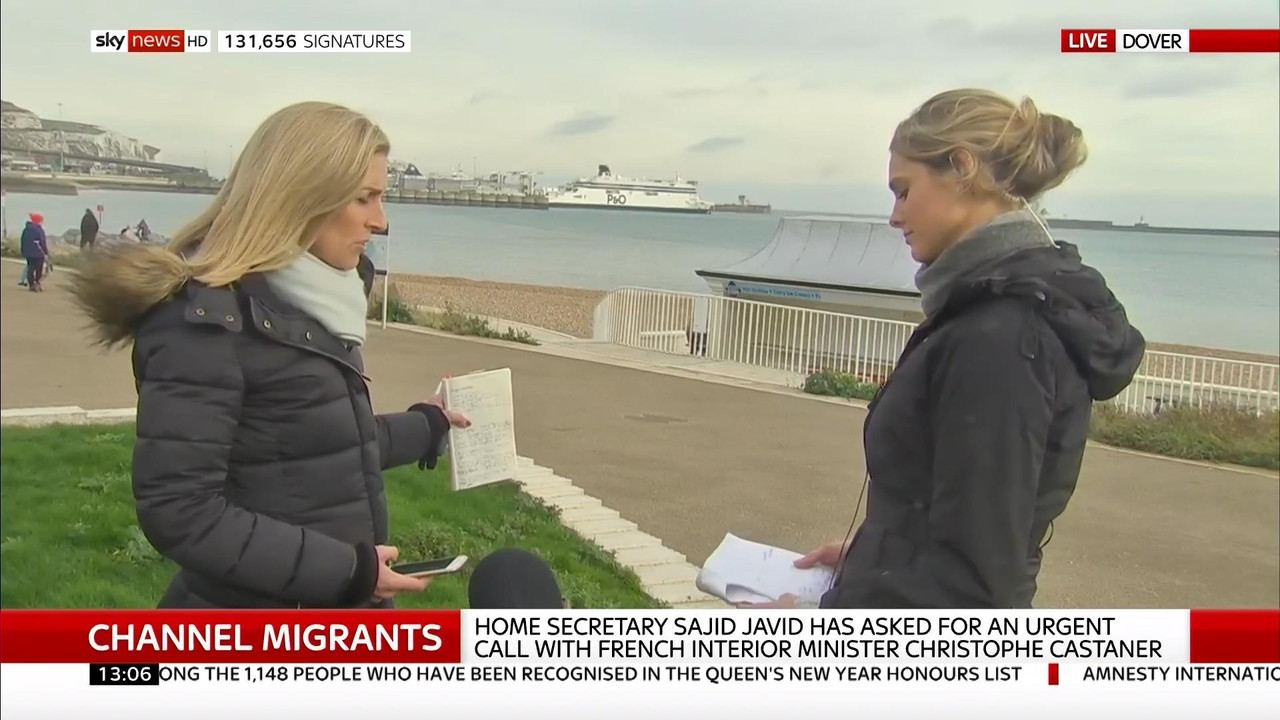 29 December - 13.00.00 - Sky News. Live coverage of main weekend