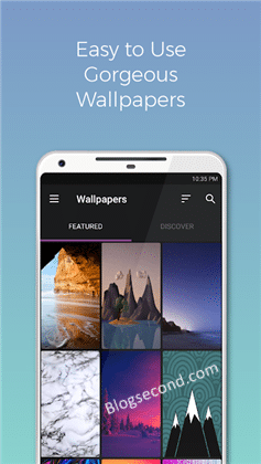 Gambaran dari Aplikasi Wallpaper Zedge di Android