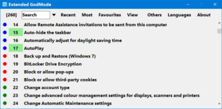 Extended GodMode 1.0.2.7 Multilingual