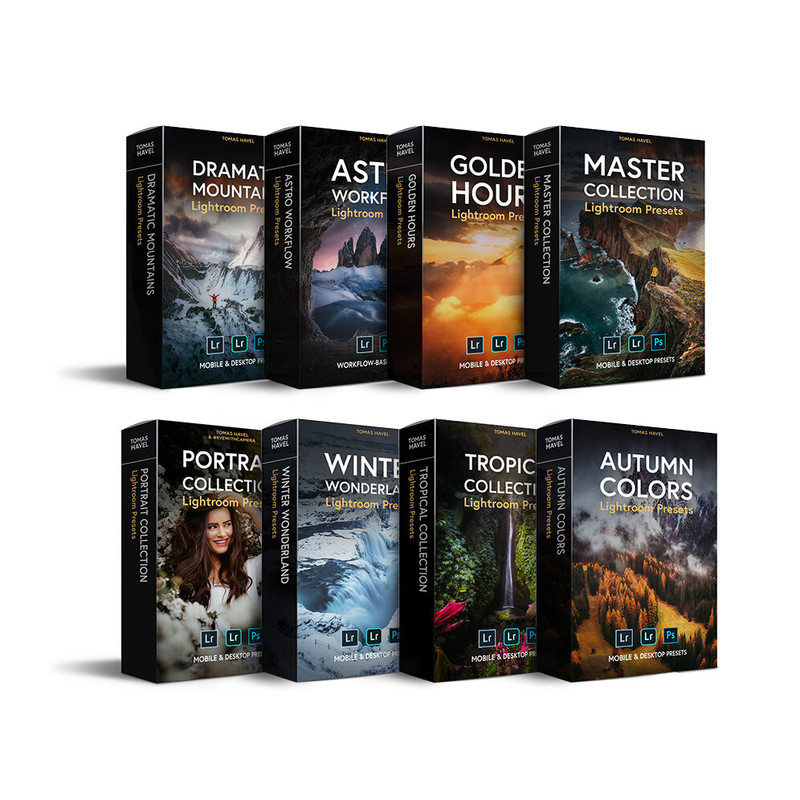 PHOTOSHOP Tomas havel The Complete Presets Bundle