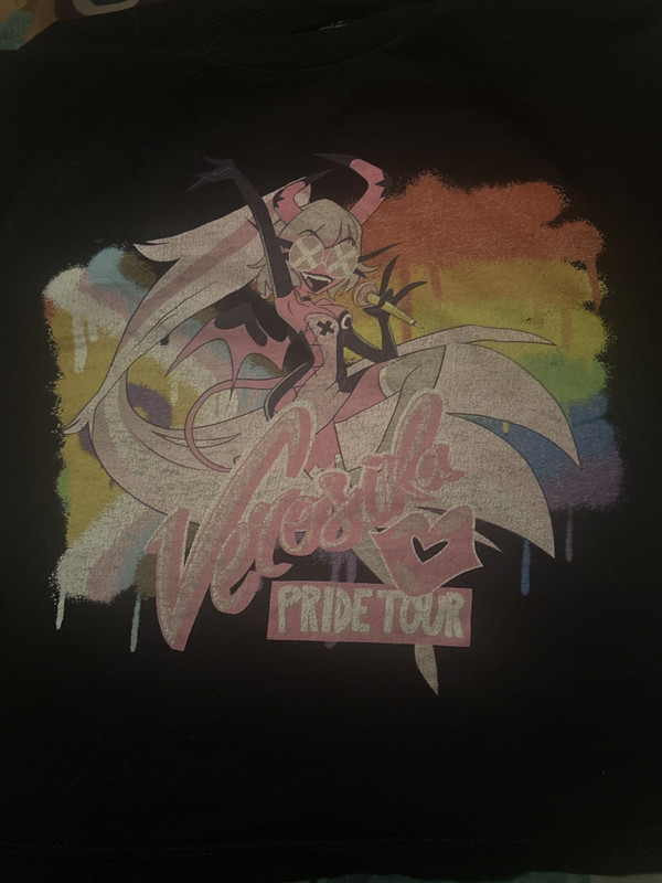 Verosika Pride Tour Shirt from Hot Topic. Verosika Pride Tour Shirt from Hot Topic.