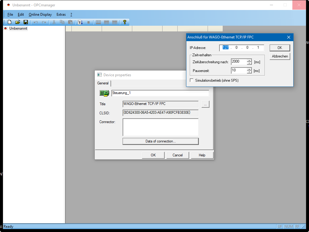 OPC Manager Process Informatik 5.8.3.92 OPC Manager Process Informatik 5.8.3.92