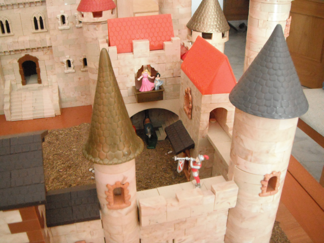 Castillo de la princesa Sofía - Detalle de la mu