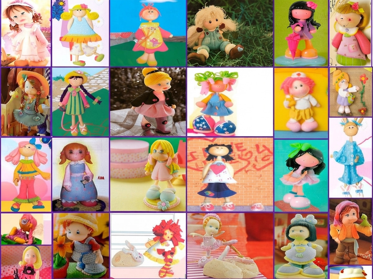 Curso gratis muñecas con porcelanicron album pasta fria 