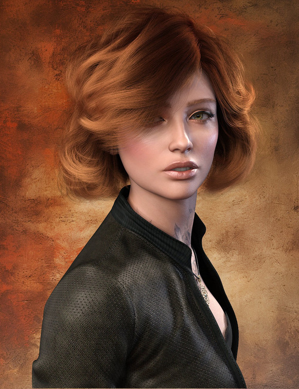 dForce Molly Hair for Genesis 9