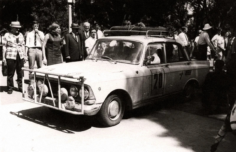 Москвич-412 Ралли (Лондон-Сидней 1968 КК4, КЧ 38)