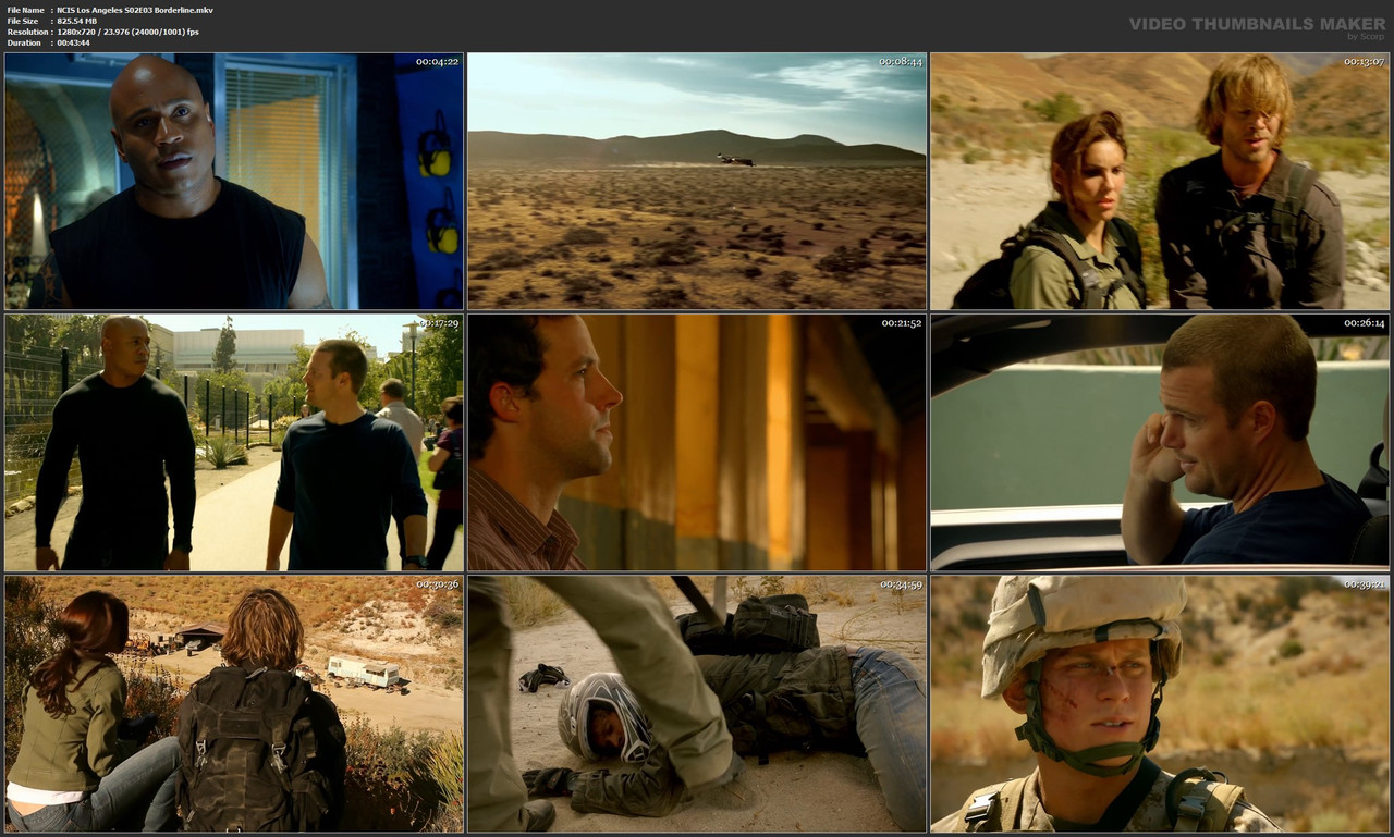 NCIS Los Angeles S02E03 Borderline.mkv