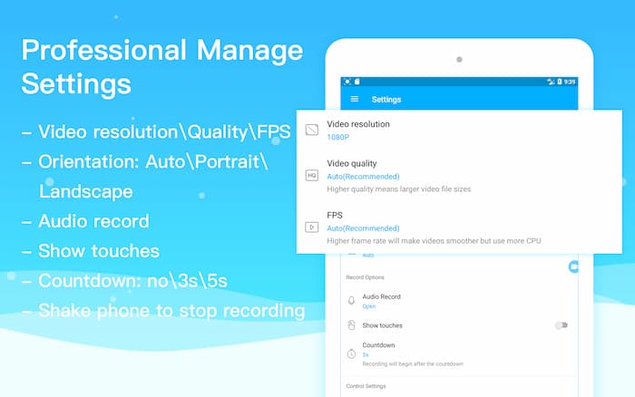 Super Screen Recorder [APK Premium Desbloqueado] 3