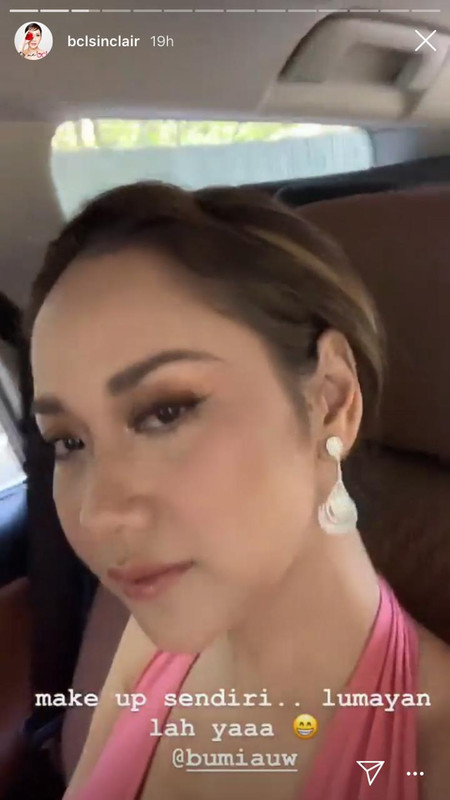 Instastory Instagram @bclsinclair