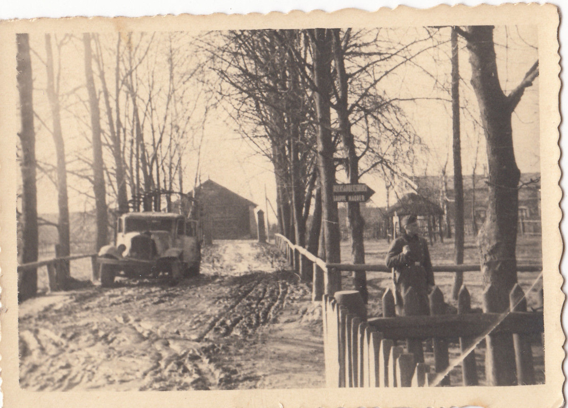 Wehrmacht Rußland RAD Arbeitsdienst Schild