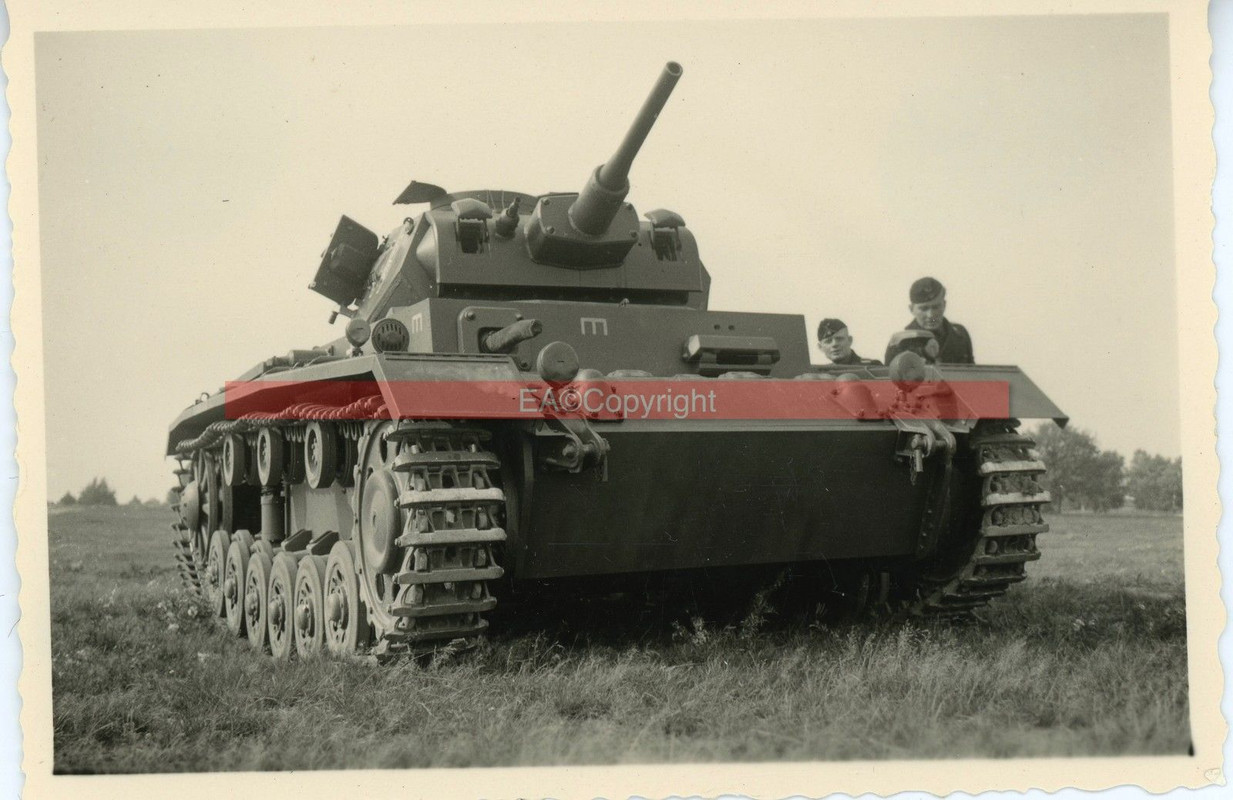 Panzer III mit 5cm nachgerüstet 3. Panzerdivisio