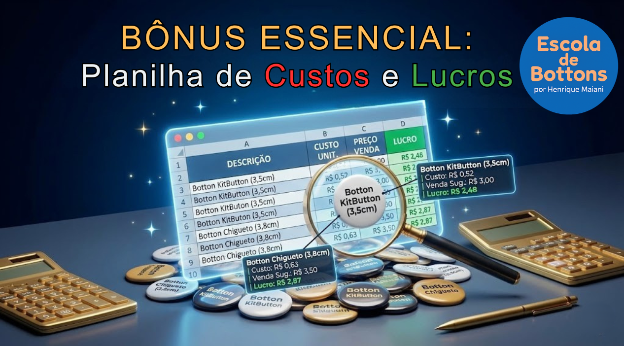 Planilha automática de custos