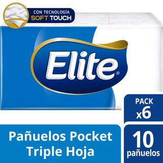 4037 | Pañuelos Descartables Elite X 10 Uni