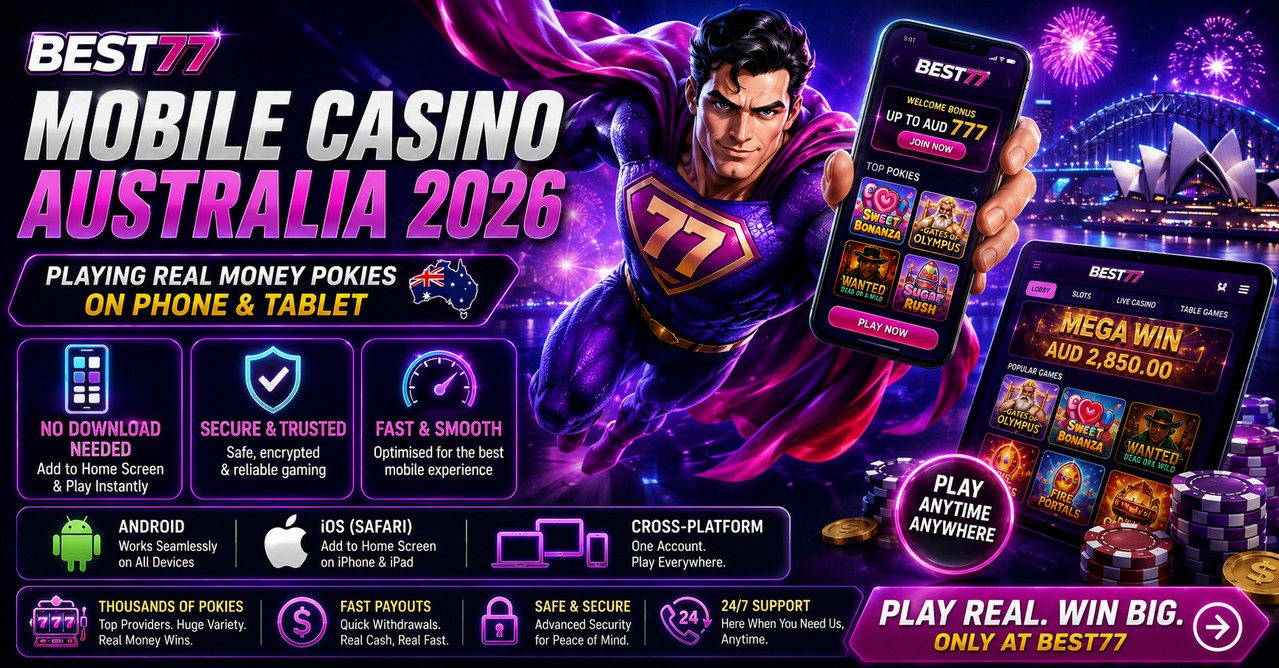 mobile casino Australia real money