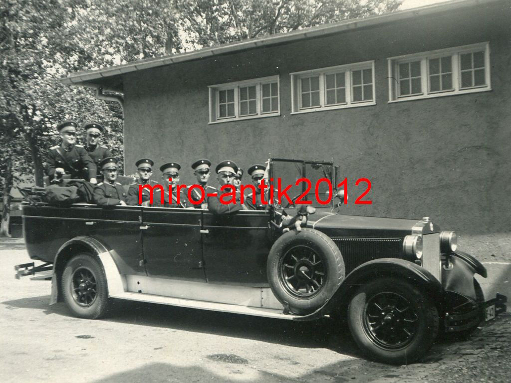 Foto, Feuerlöschpolizei, Feuerwehr, PKW, Mannsch