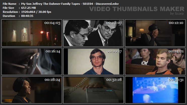 My Son Jeffrey The Dahmer Family Tapes - S01E04 - Discovered.mkv