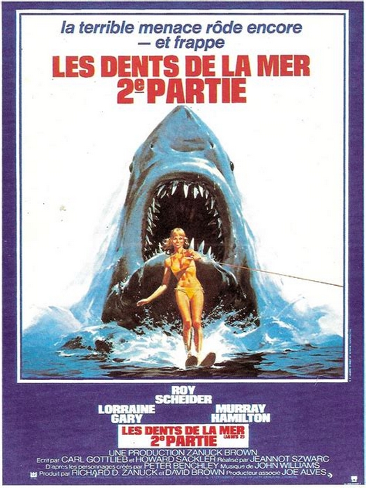 affiche Les dents de la mer 2e partie