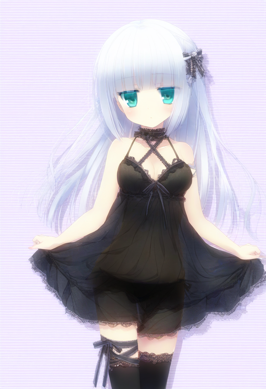 1girl, striped background, close-up, aqua eyes, long hair, hime cut, white hair, s-292779671