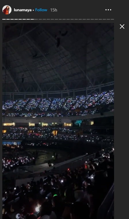 Kemeriahan acara MMA 2019.