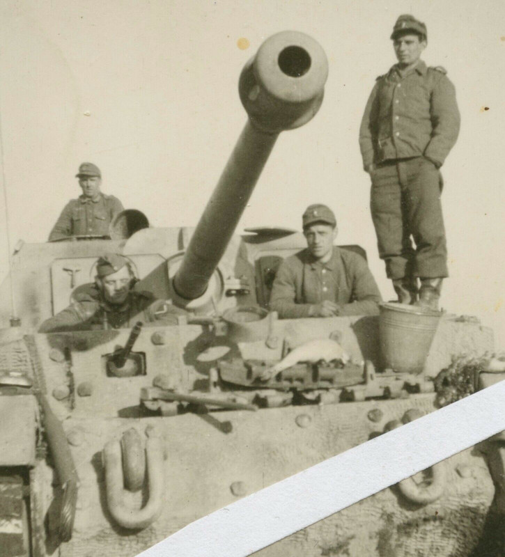 Foto Panzerjäger Panzer Ferdinand Elefant Tiger Italien