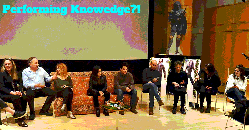 Performing Knowledge The Segal Theatre CUNY Dec 10 2018