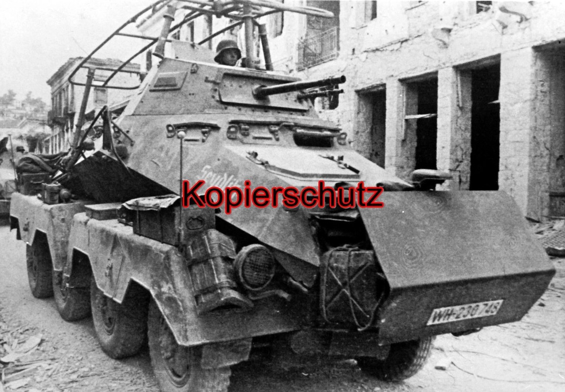 SD KFZ 232 Schwerer Panzerspähwagen Gruppe Seydlitz