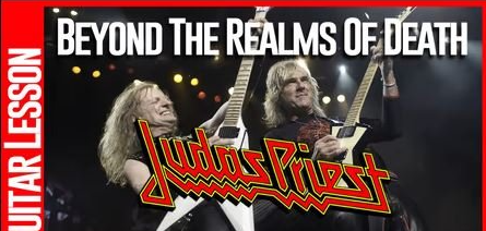 Rock Guitar Lesson – Beyond The Realms Of Death By Judas Priest