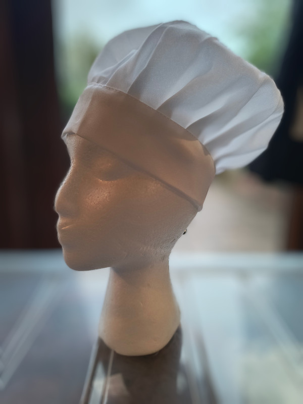 White Bakers Hat