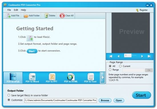 Coolmuster PDF Converter Pro 2.2.22